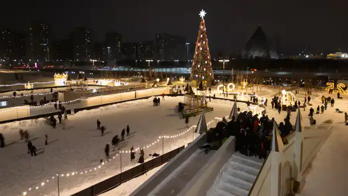 Зимние катания на коньках в Астане, Алматы и Шымкенте: как активный отдых влияет на здоровье и настроение горожан Астане