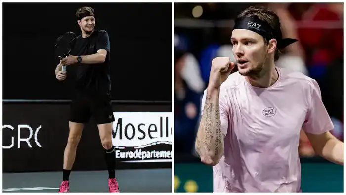 Конфликт на корте: Александр Бублик и Корентен Муте едва не устроили драку во время матча Астане