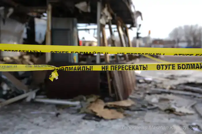 пожар тандырная газовые баллоны желтая лента