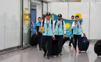 Кикбоксеры Казахстана вернулись с чемпионата мира в Абу-Даби с 20 медалями