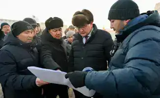 Здание железнодорожного вокзала в Семее модернизируется