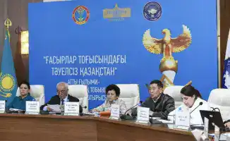 Обсуждение вклада АНК в укрепление единства Казахстана на заседании, посвящённом Дню Независимости