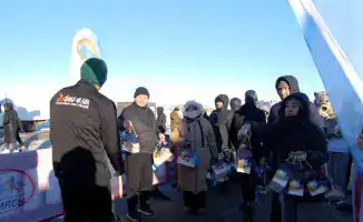 Сильный мороз не стал преградой для более 700 астанчан, принявших участие в новогоднем забеге