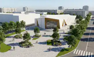 Оценка прогресса строительства объектов для поддержки спортсменов