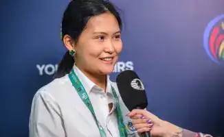 Бибисара Асаубаева чемпионат мира по шахматам 2023 золотая медаль турнир претендентов 2026