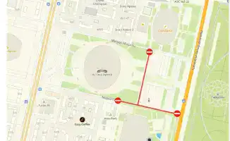 Ограничение движения у «Астана Арены» на праздник