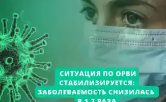 Стабилизация ситуации по ОРВИ снижение заболеваемости гриппа прививка
