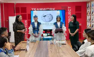 Презентация проекта «Қазақша Уикипедия» в Астане