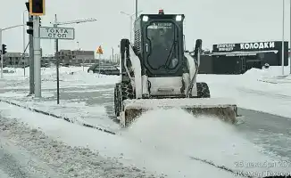 Уборка снега в Астане более 1 млн кубометров зимний сезон