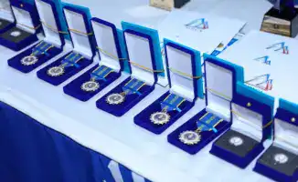 ТУРКЕСТАН: ПРАЗДНИК ВОДНЫХ ВИДОВ СПОРТА И НАГРАДЫ ЛУЧШИМ СПЕЦИАЛИСТАМ