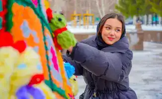 Эко-елка в Астане: традиции встречают современность!