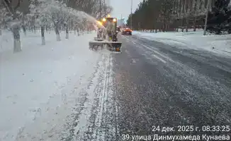 Коммунальные службы Астаны продолжают борьбу со снегом: более миллиона кубометров вывезено с начала зимы