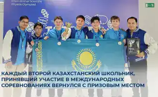 Золотые медали Казахстана: школьники как звездные атлеты на международной арене