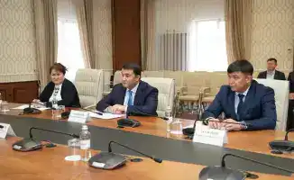 Кушеров обсудил озеленение с Казатомпром в Туркестане