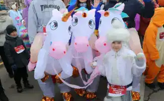 Семейный забег в Алматы: шаг за шагом к единству и здоровью