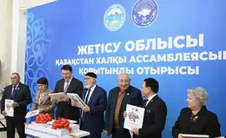 Книга и фильм о 30-летии Ассамблеи народа Казахстана в Жетісу
