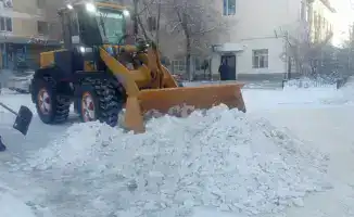 Снежные очистительные работы в Астане: более 415 тысяч кубометров снега вывезено с начала зимы