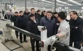 Предприятие по производству капельного орошения и лент для полива в Туркестанской области