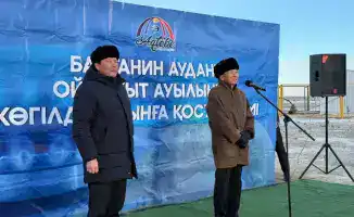 В село Оймауыт дали газ