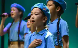 Финал фестиваля военно-патриотической песни «Жас сарбаз» собрал более ста исполнителей в Астане