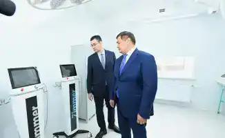 Новая пристройка к центральной больнице в Казахстане: улучшение медицинских услуг и диагностики