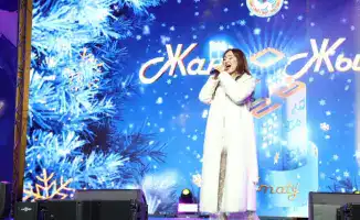 Добродушие казахстанцев на новогоднем шоу Алматы для туристов из Дубая