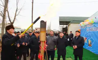 Село Сарыарық получило доступ к природному газу, улучшая условия жизни местных жителей