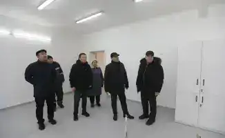 Бахыт Жаханов осмотрел строительные объекты в Аральском районе