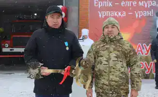 Атасу: новый пункт пожарных — крепость для села!