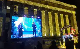 Зимняя симфония: Алматы встречает Новый год под звуки праздника на площади Астана