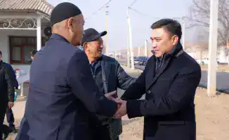 В Шымкенте завершено строительство водопроводной линии, что улучшит условия жизни жителей жилого массива "Айкөл".