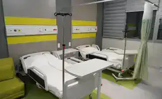 В Туркестане продолжается строительство многопрофильной больницы на 570 мест