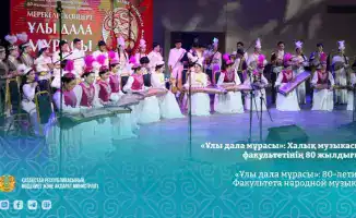 80-летие Факультета народной музыки Казахской национальной консерватории конференция праздничная программа