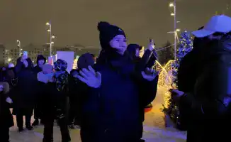 Праздничные концерты в Астане собирают зрителей в новогоднюю ночь