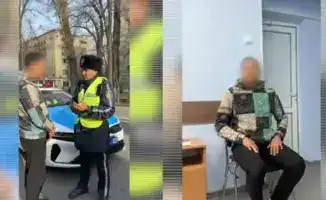 Наркоман за рулем: инцидент в Алматы привел к задержанию водителя без страховки