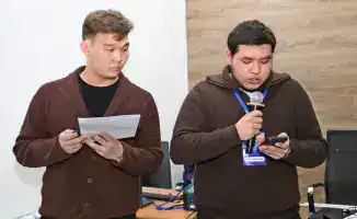 Карагандинские студенты решают задачи завода Maker