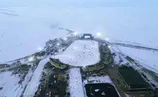 Каток в Алматинской области самый большой в Казахстане для туристов