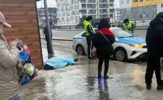 В Астане на автобусной остановке найден труп мужчины: фотографии с места происшествия шокируют пользователей соцсетей