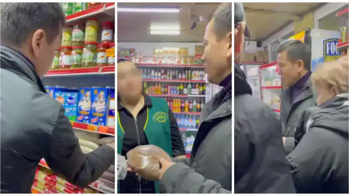 В Астане зафиксирован случай завышения цен на социально значимый продукт: глава комитета торговли поймал продавца "за руку" Астане