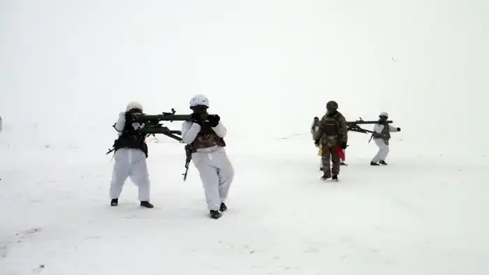 Слаживание отделений Вооруженных сил: около 8 тысяч подразделений на учениях Астане