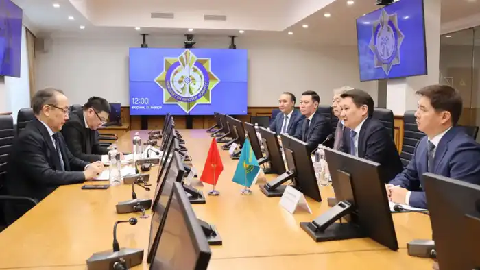 В КГД состоялась встреча с Послом Кыргызской Республики в Республике Казахстан Астане