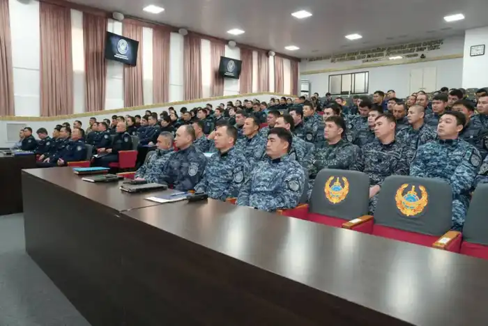 Масштабное совещание в рамках акции “Адал полицей” состоялось в Туркестанской области (3)