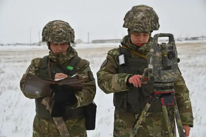 День военного топографа 3D-моделирование цифровое поле боя Казахстан Астане