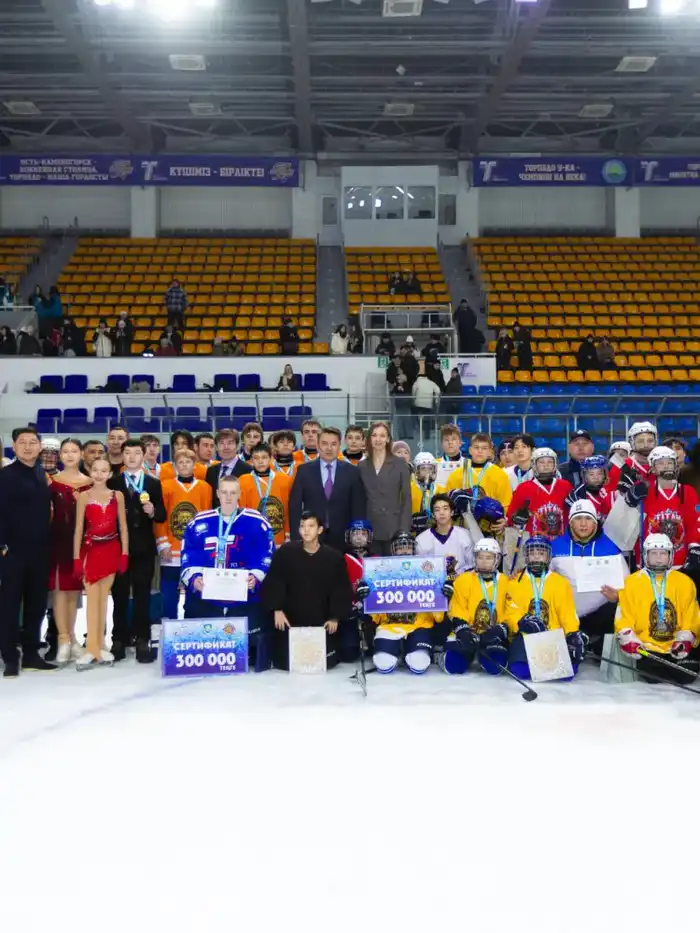 В Усть-Каменогорске прошёл молодёжный турнир по хоккею с шайбой «Зимний спорт-фест» (7)