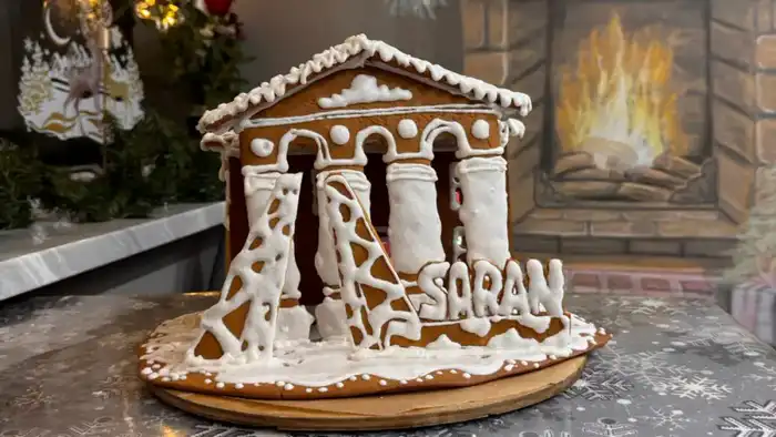 Пряничный домик из Сарани стал символом новогоднего вдохновения и единства в сообществе Астане
