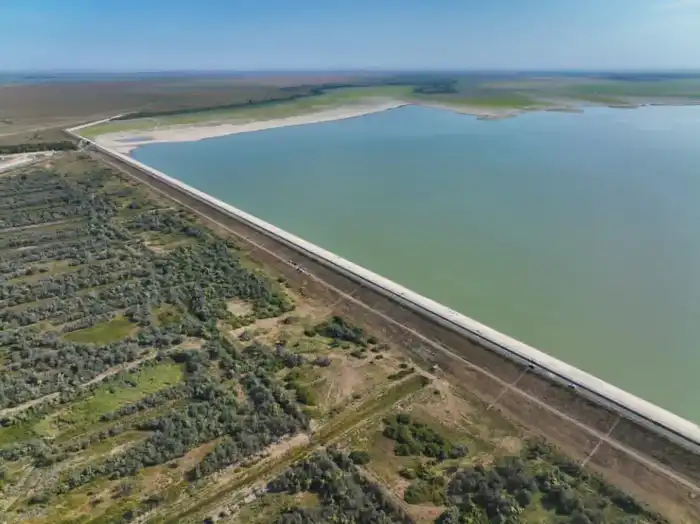 В ТУРКЕСТАНСКОЙ ОБЛАСТИ В ЭТОМ ГОДУ ВВЕДУТ В ЭКСПЛУАТАЦИЮ ДВА ВОДОХРАНИЛИЩА (5)