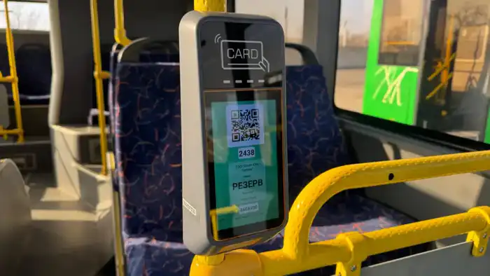 Автопарк Тараза пополнился 10 новыми автобусами (5)