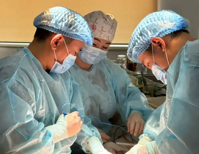 Бесплатный доступ к высокотехнологичной медицинской помощи в рамках ОСМС: успешная лапароскопическая операция в Конаеве Астане