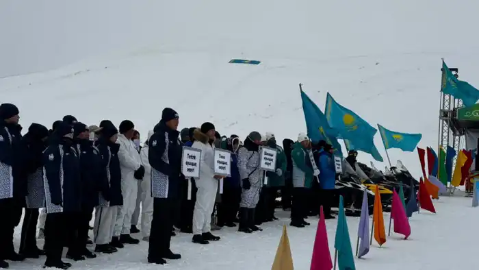 Райымбекский район празднует 90-летие: стартовал фестиваль здоровья с лыжными гонками Астане