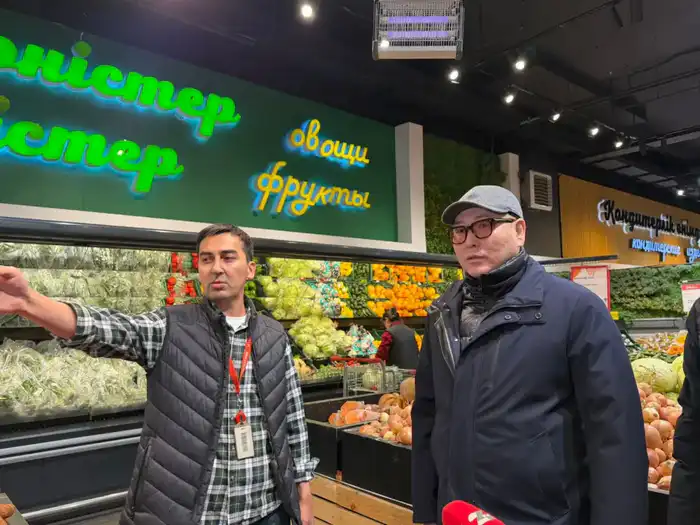 Министр торговли Арман Шаккалиев проверяет стабильность цен в торговых сетях перед праздниками Астане